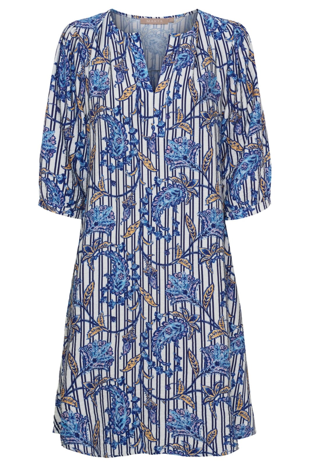 Marta Du Chateau - Mdckianna Dress 8219 - Navy6369Tpk Kjoler 