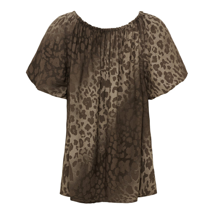 Marta Du Chateau - Mdcluciana Top 26136 Leo - Brown Toppe 