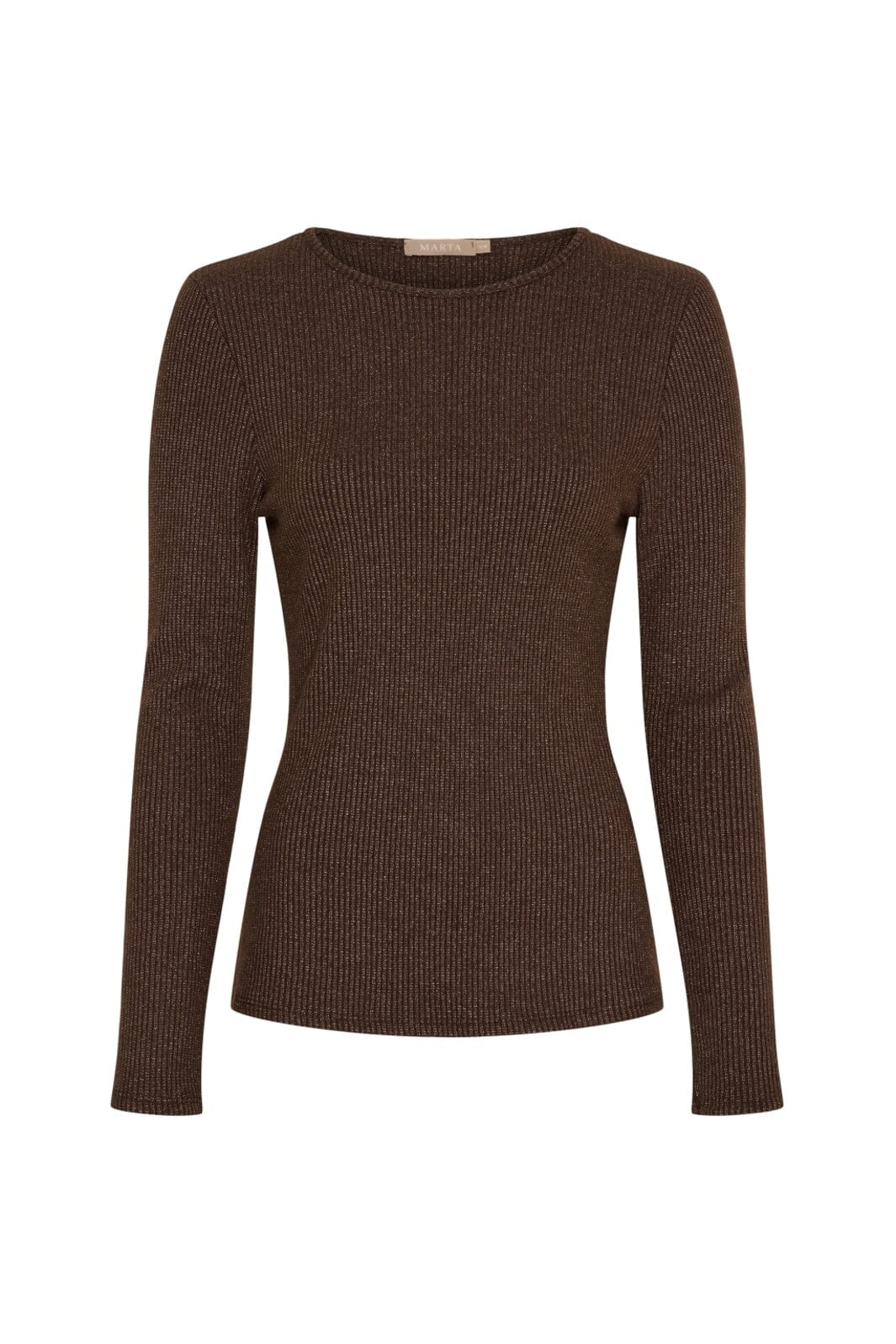 Marta Du Chateau - Mdclunara Ls Tee 38915M - Moro