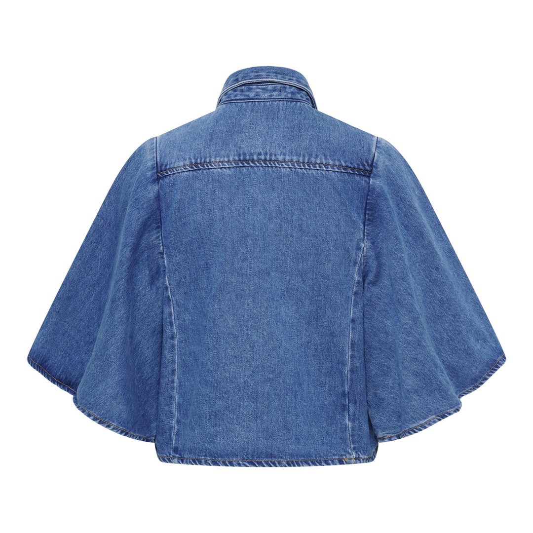 Marta Du Chateau - Mdcmarika Shirt MDC237-V9081B - Blue Denim Skjorter 