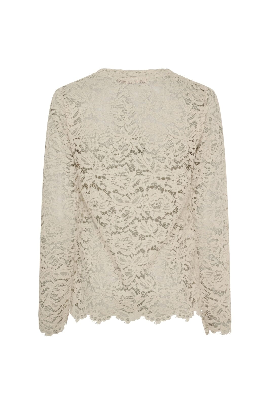 Marta Du Chateau - Mdcmilley Ls Tee 7707 - Beige