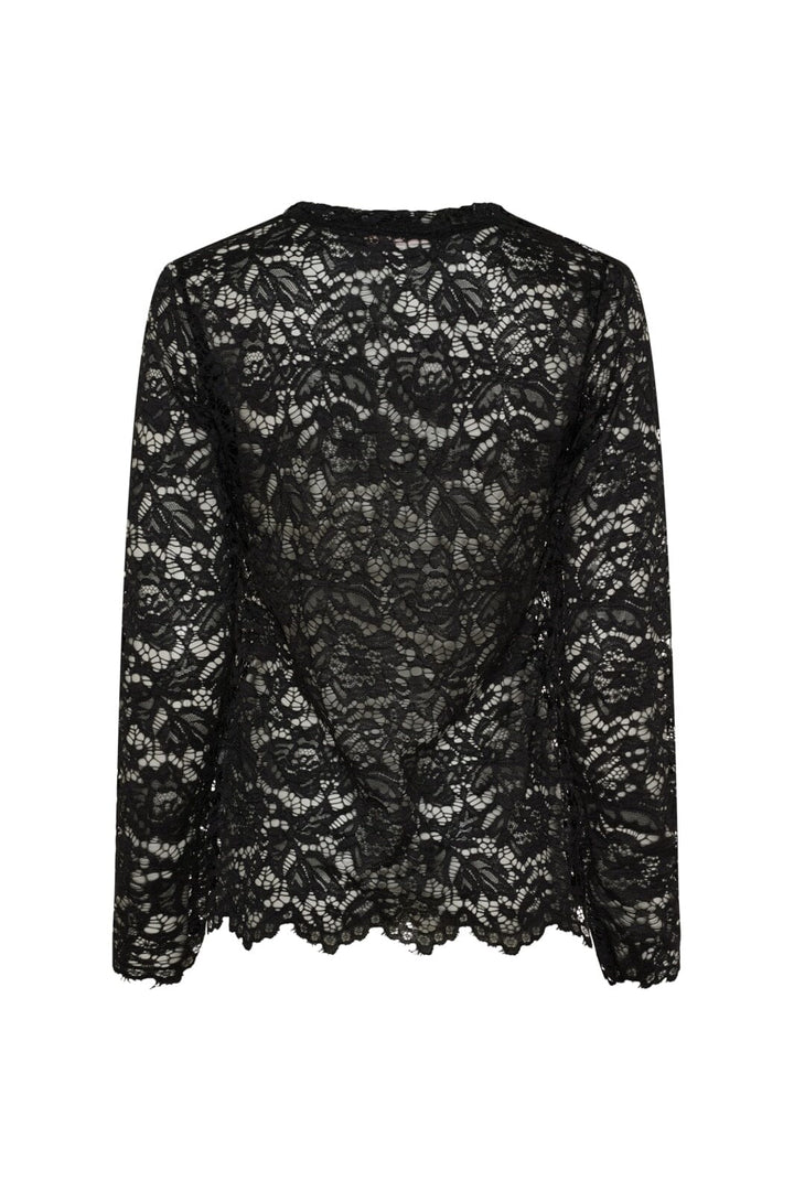 Marta Du Chateau - Mdcmilley Ls Tee 7707 - Black