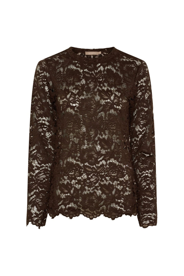 Marta Du Chateau - Mdcmilley Ls Tee 7707 - Moro