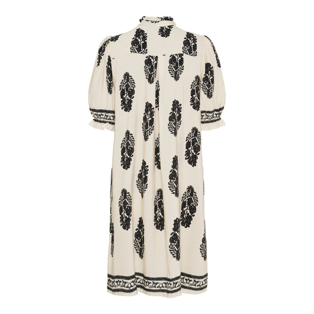 Marta Du Chateau - Mdcnaomi Dress 259077-1 - Beige/Black Kjoler 