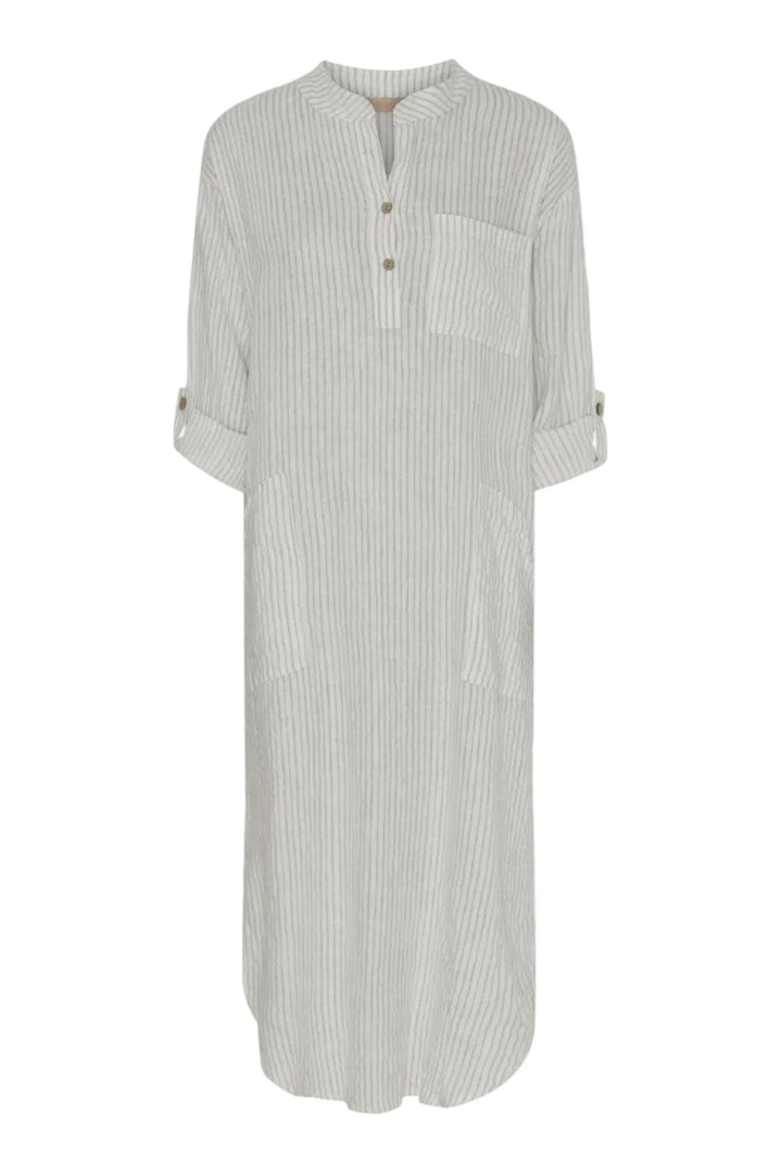 Marta Du Chateau - Mdcness Dress 93911-1 - Panna Grey Stripe Kjoler 