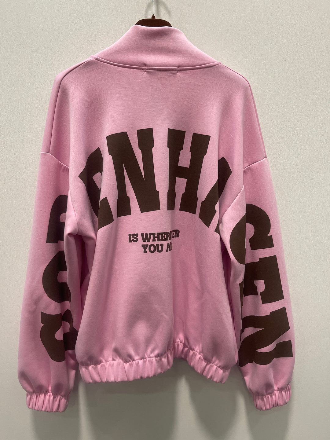 Marta Du Chateau - Mdcnete Cardigan 22669 - Pink/Brown Sweatshirts 