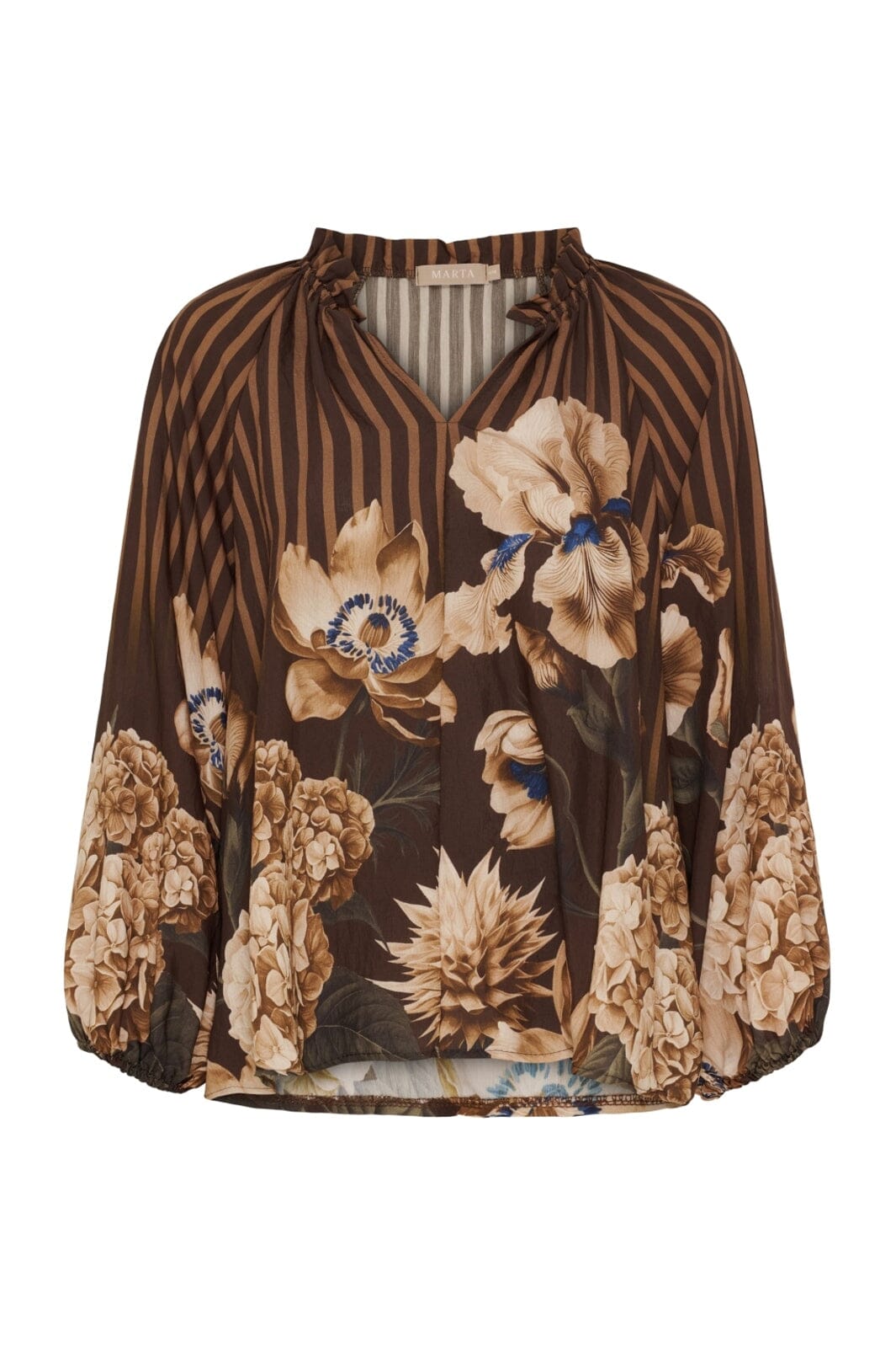 Marta Du Chateau - Mdcoctavia Shirt 003B - Marrone6022