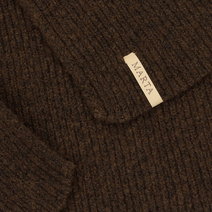 Marta Du Chateau - Mdcoline Scarf FMSW4797 - Brown Tørklæder 