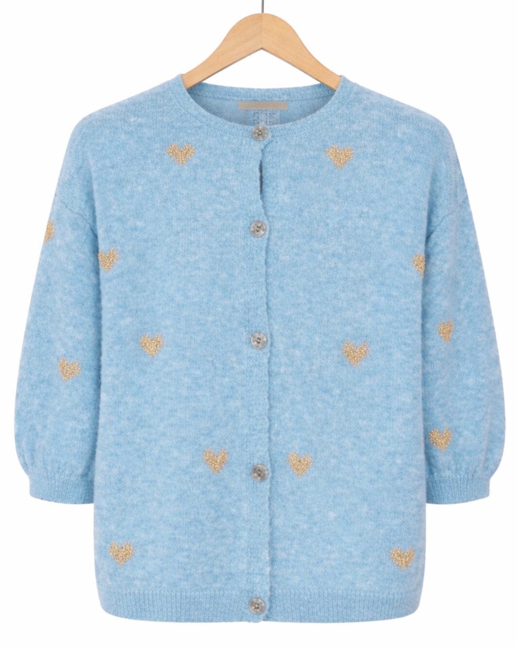 Marta Du Chateau - Mdcparisa Knit 9647 - Light Blue Strikbluser 