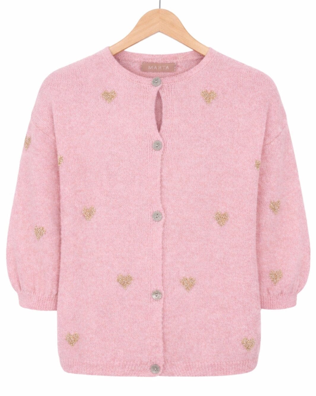 Marta Du Chateau - Mdcparisa Knit 9647 - Rose Strikbluser 