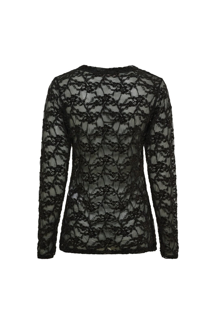 Marta Du Chateau - Mdcprimula Ls Tee 8941 - Black
