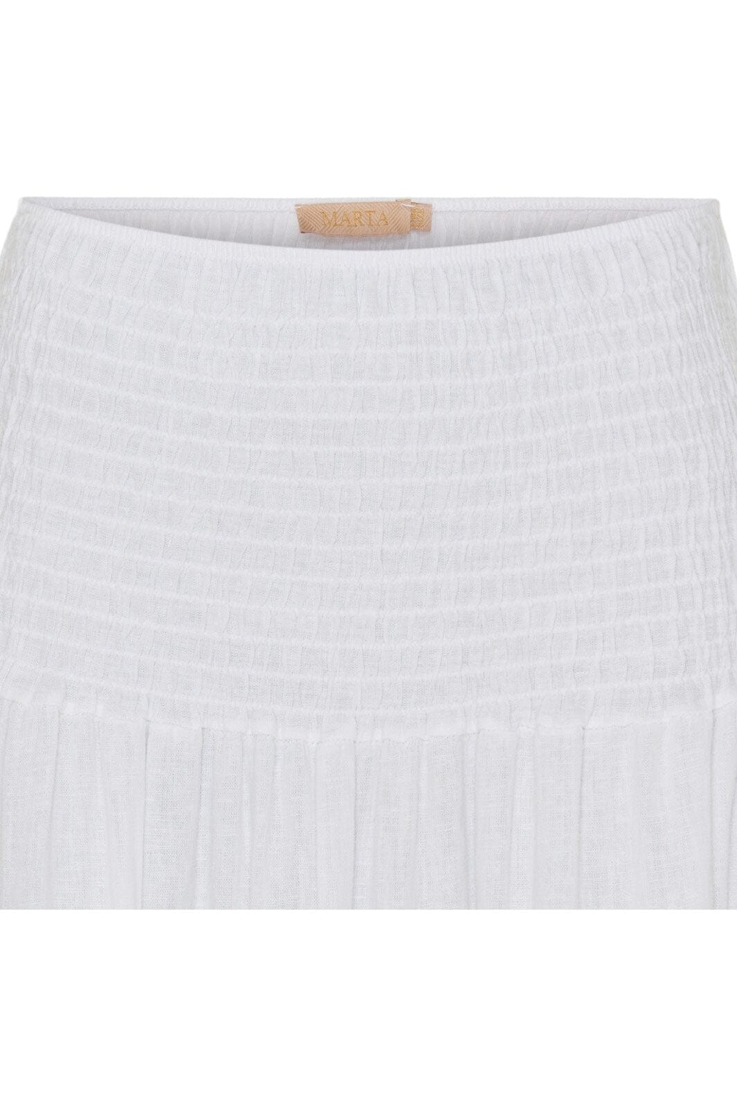 Marta Du Chateau - Mdcprincess Skirt 5201 - Solid White