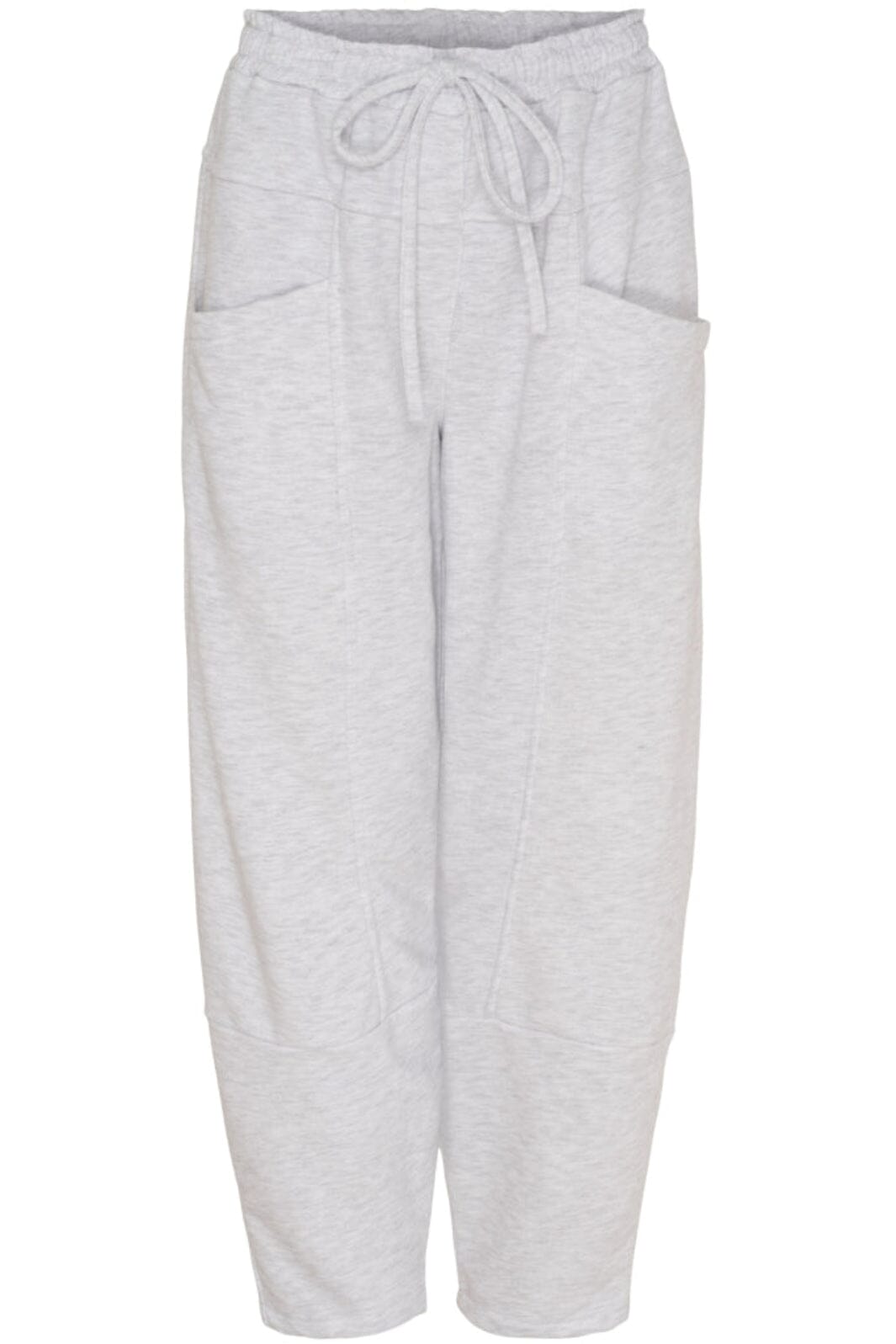 Marta Du Chateau - Mdcrayna Sweatpant 7975 - Light Grey Melange Sweatpants 