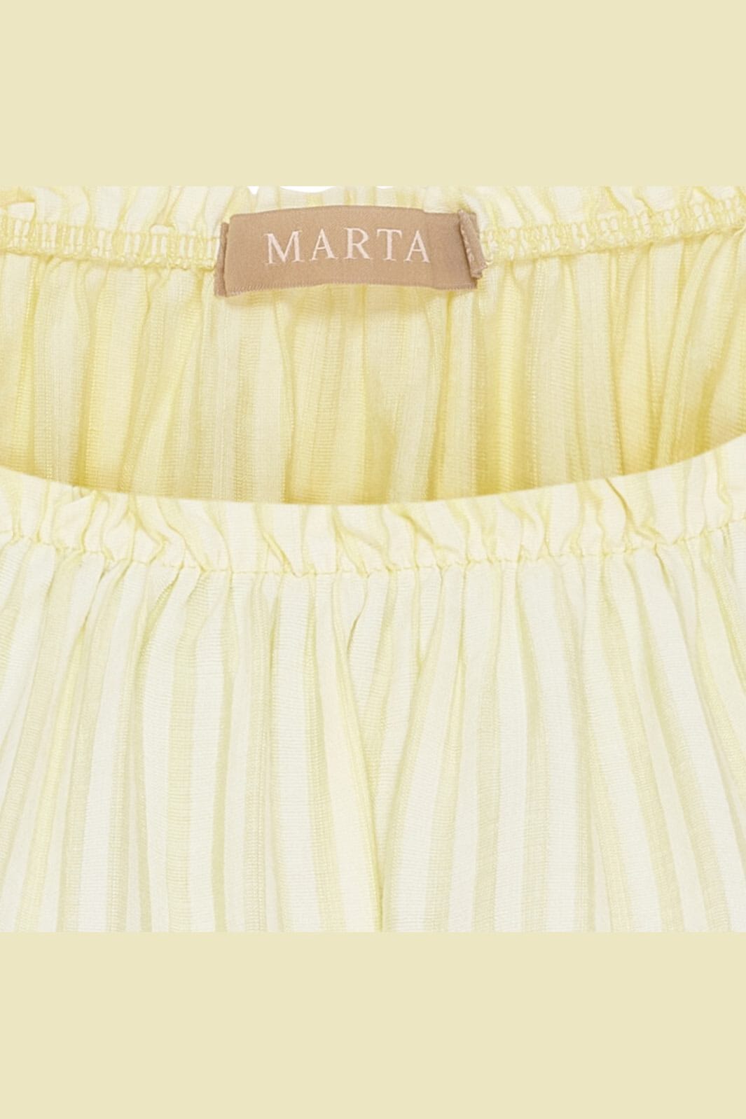 Marta Du Chateau - Mdcromina Dress 21592 - Light Yellow