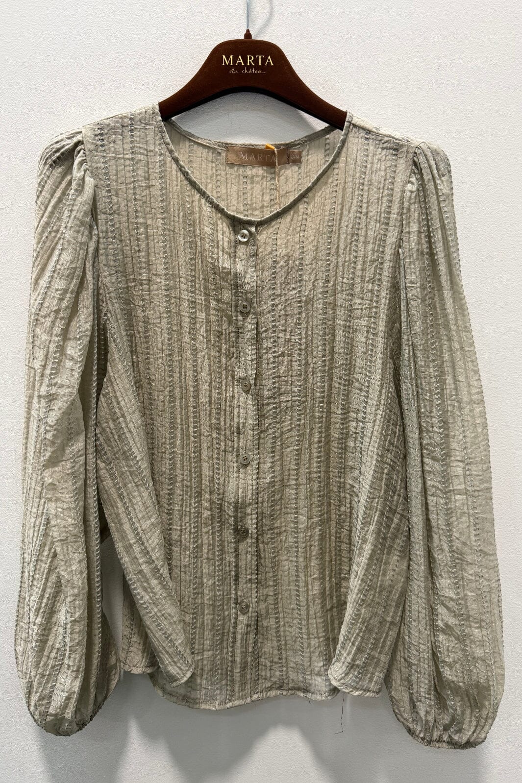 Marta Du Chateau - Mdcroselle Shirt 58136PM - Fango Skjorter 