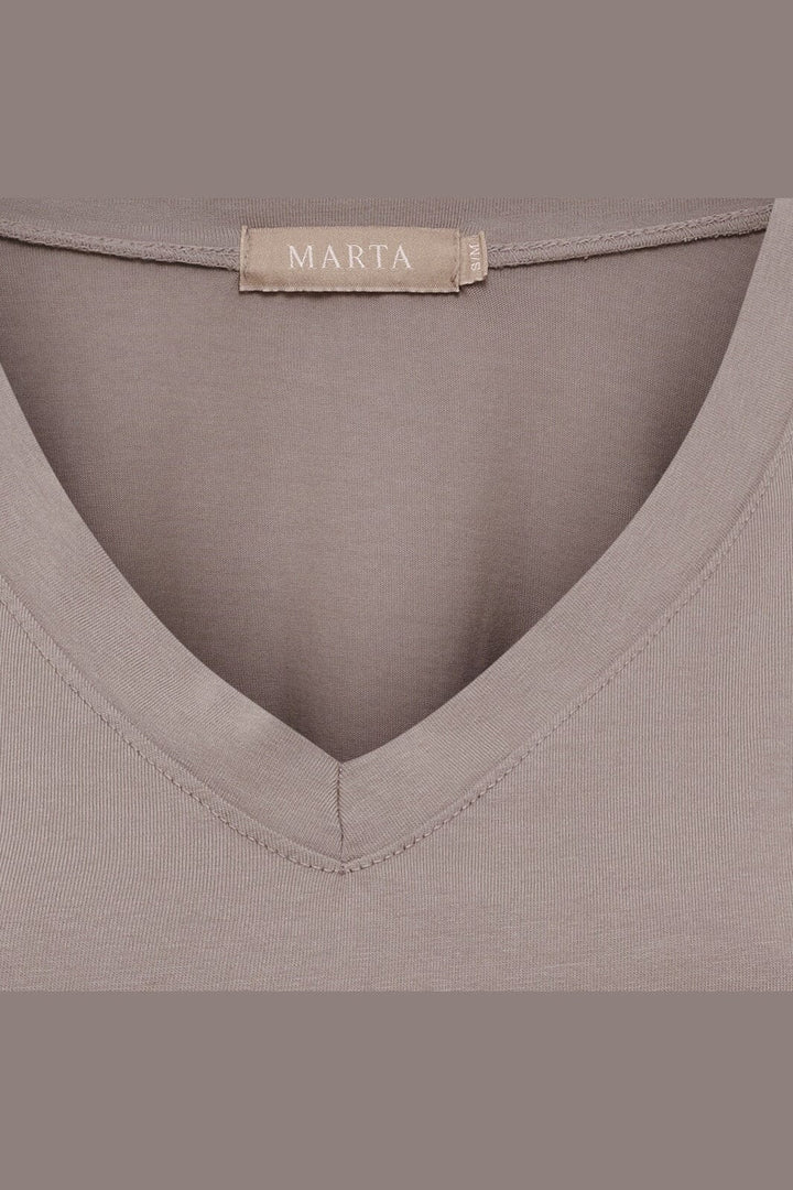 Marta Du Chateau - Mdcsabela Tee 26100 - Fango