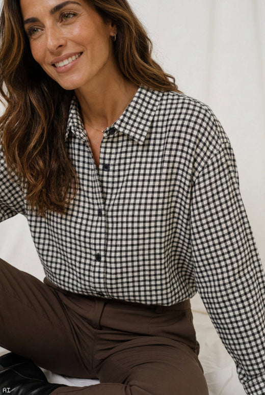 Marta Du Chateau - Mdcthalassa Shirt 8944 - Beige Skjorter 