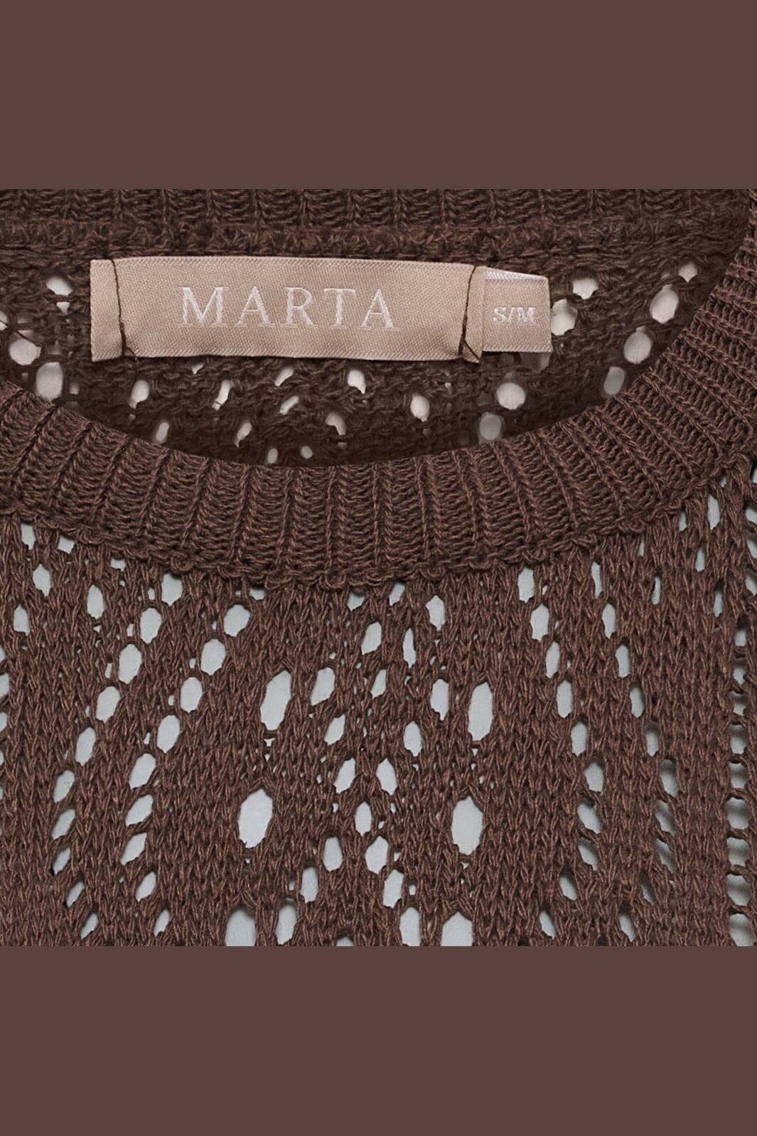 Marta Du Chateau - Mdcvina Knit 6592 - Caffe