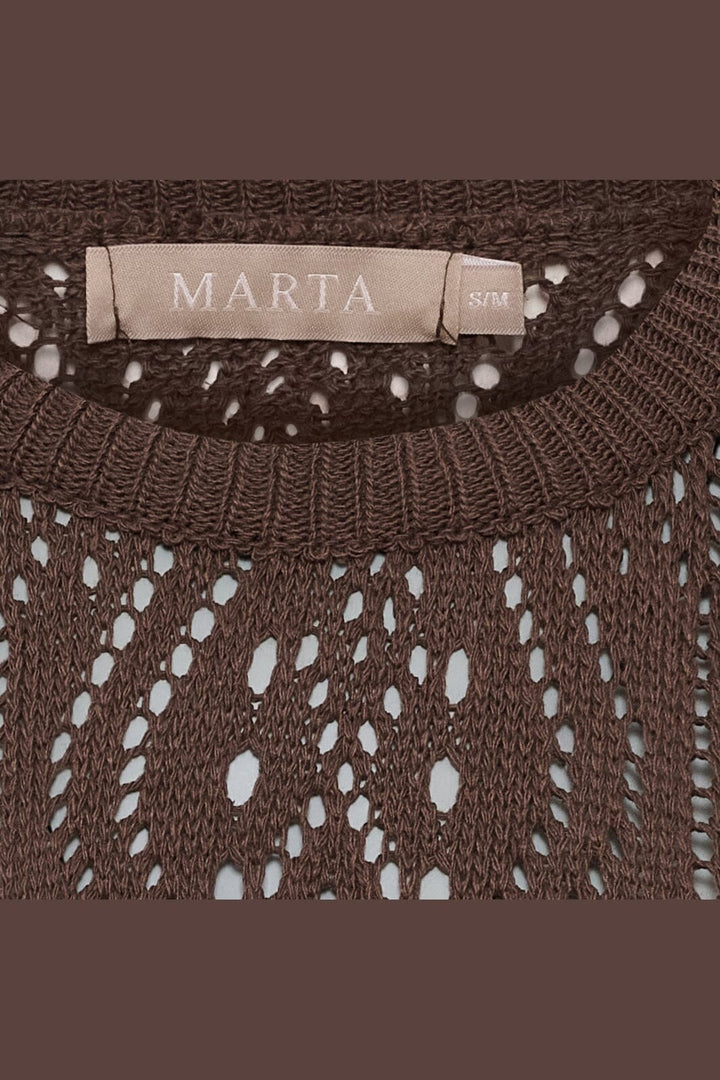 Marta Du Chateau - Mdcvina Knit 6592 - Caffe
