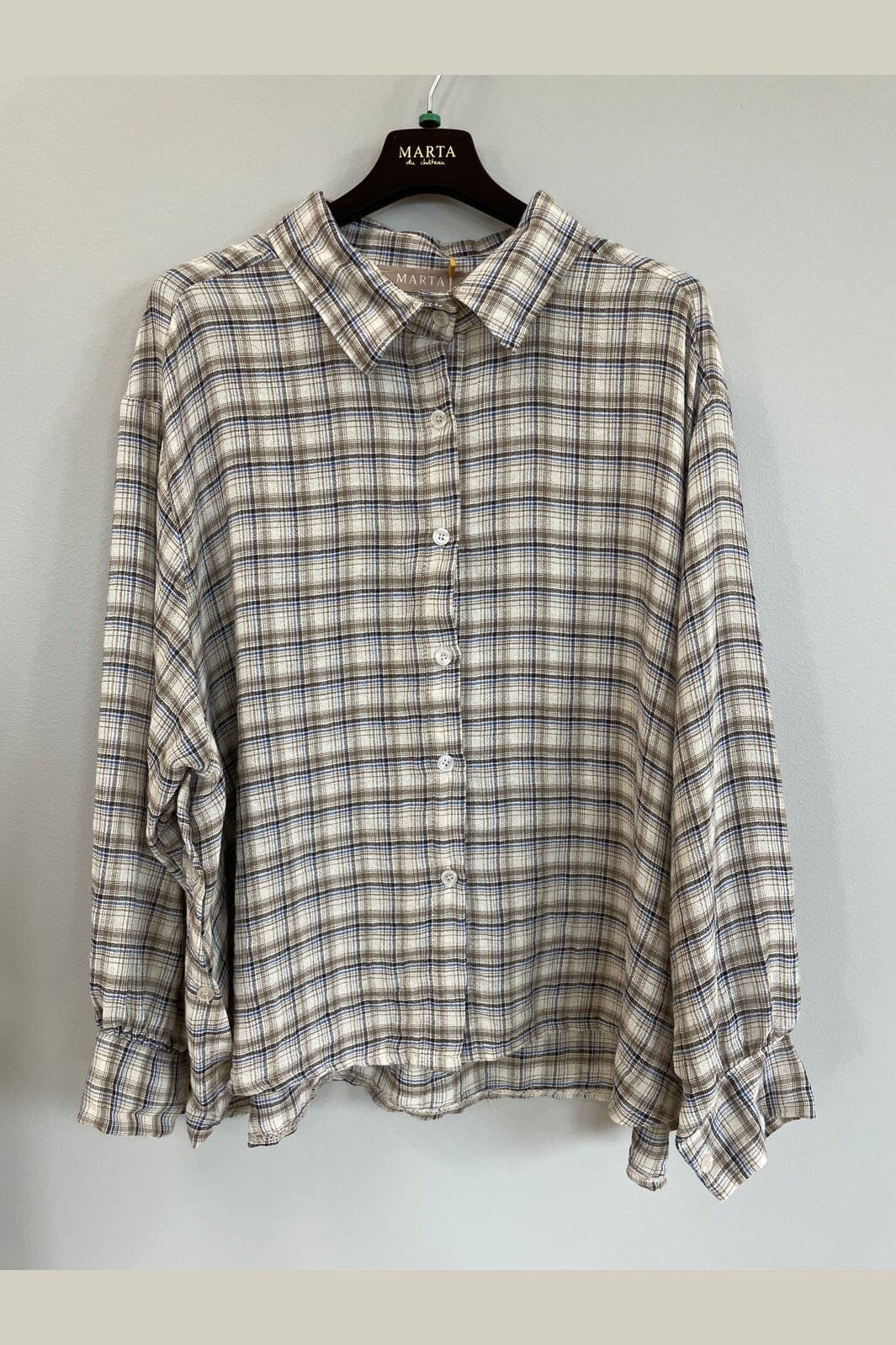Marta Du Chateau - Mdcxanthe Shirt 8919 - Brown2
