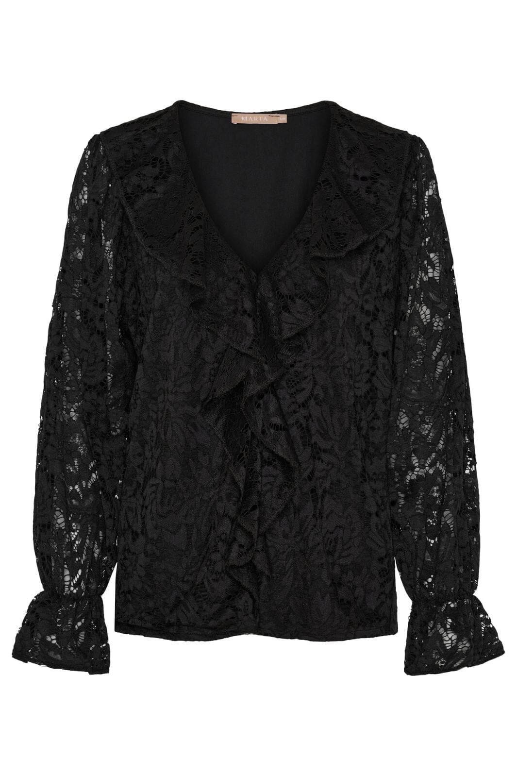 Marta Du Chateau - Mdczara Blouse 7735 - Black Bluser 