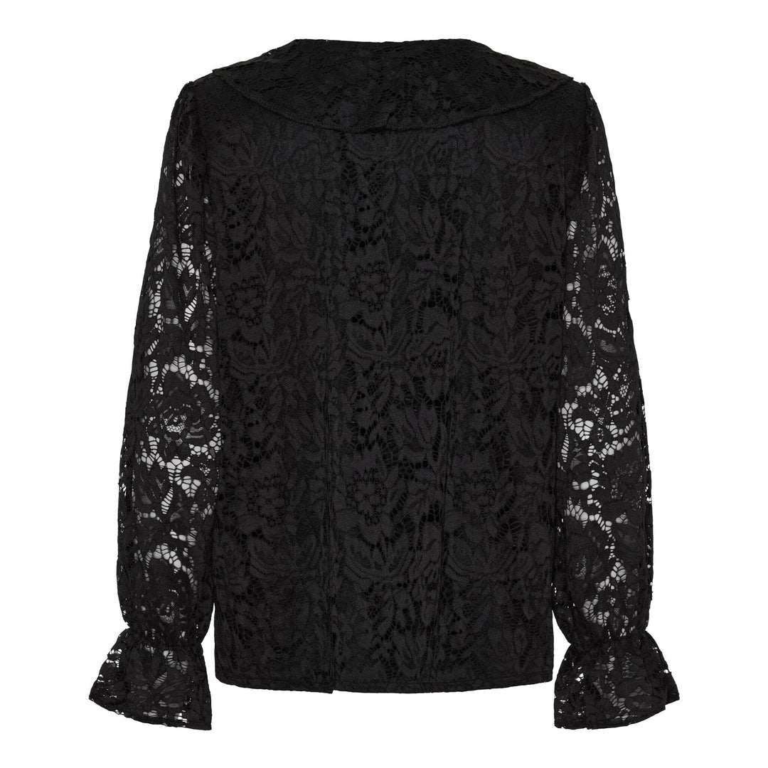 Marta Du Chateau - Mdczara Blouse 7735 - Black Bluser 
