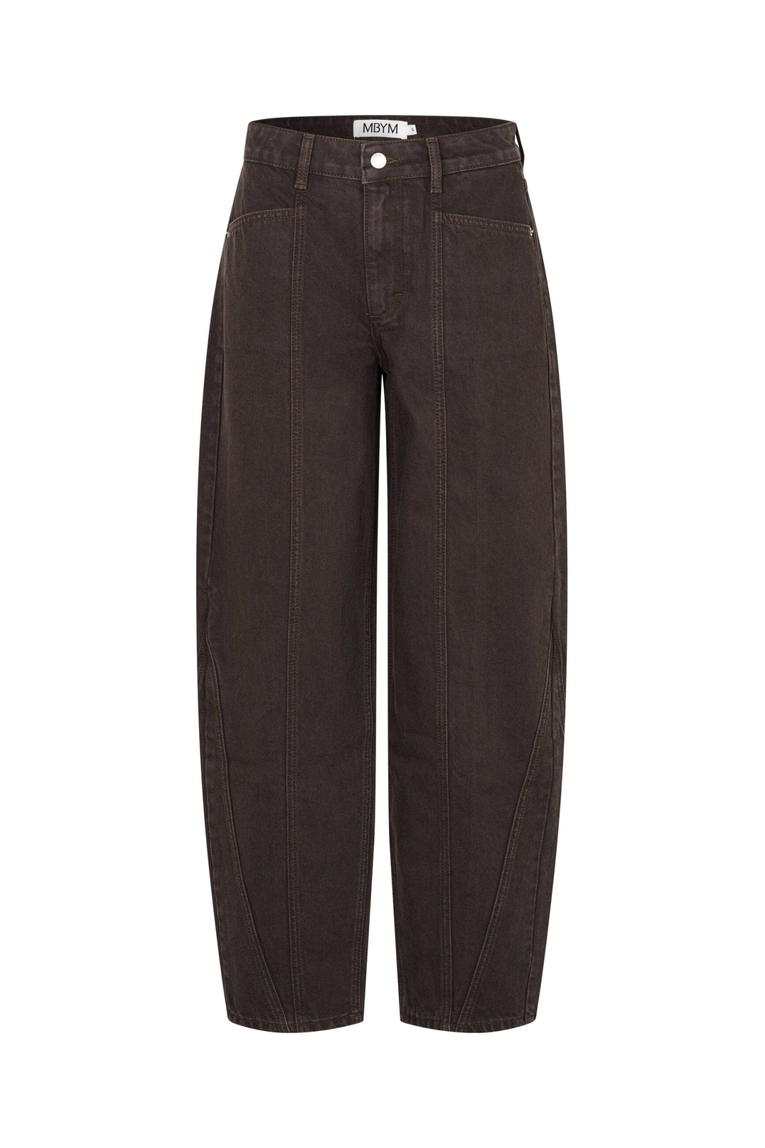 Mbym - Almira-M 64720794 - Y25 - Brown Wash Jeans 