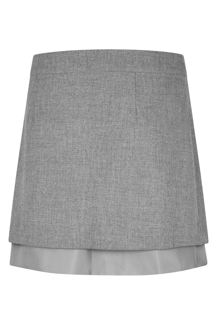 MbyM - Asmino-M 61580126 - H50 - Medium Grey Melange Nederdele 
