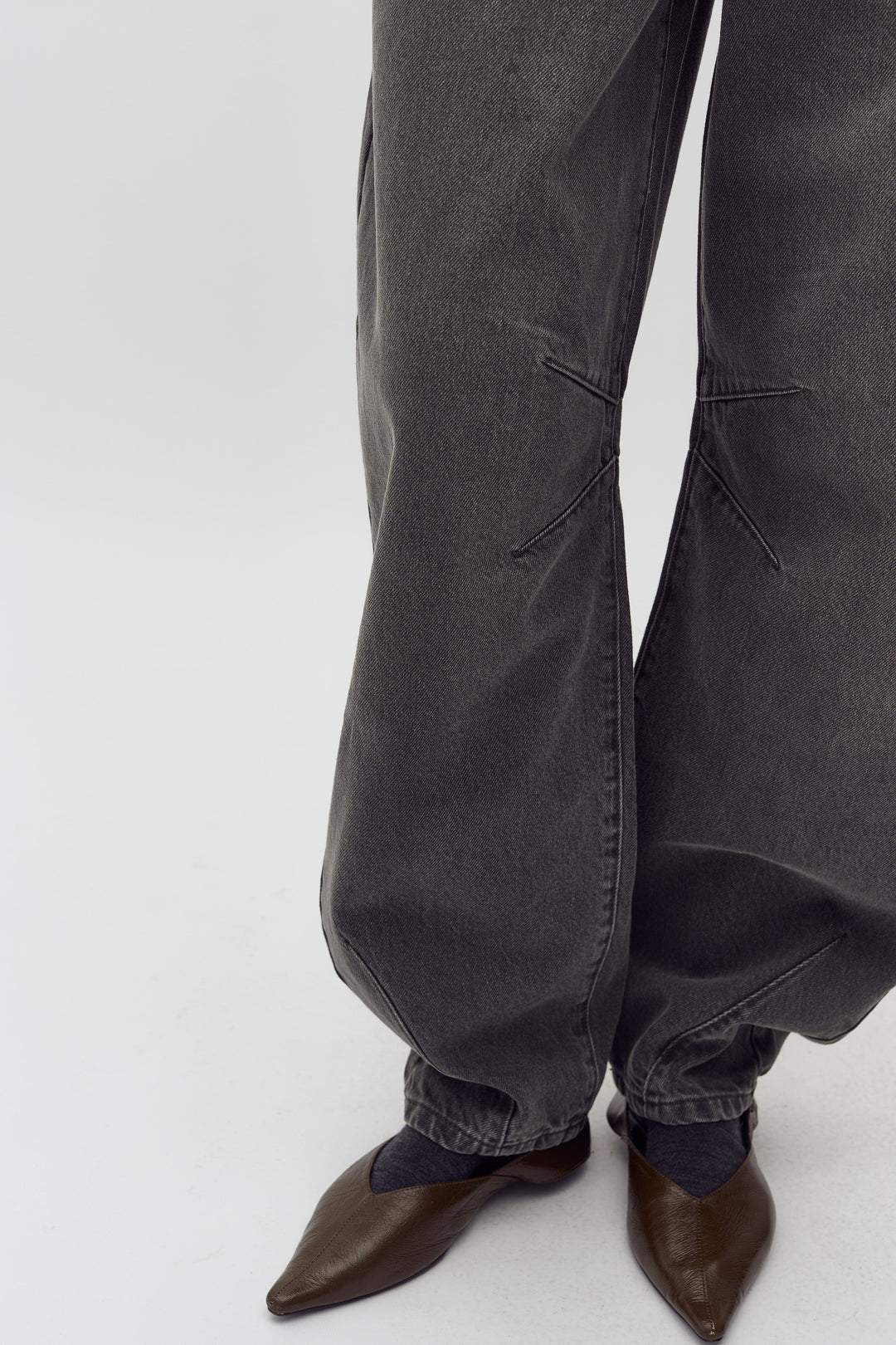 MbyM - Barina-M 62830619 - T54 - Khaki Green Wash Jeans 