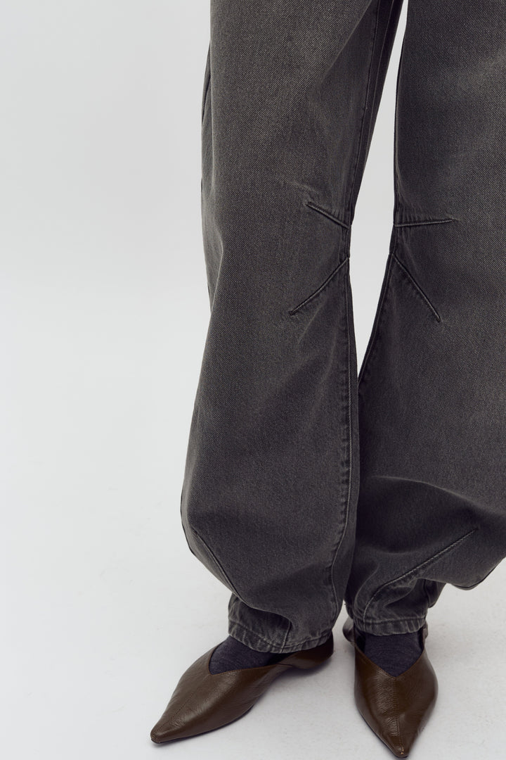 MbyM - Barina-M 62830619 - T54 - Khaki Green Wash Jeans 