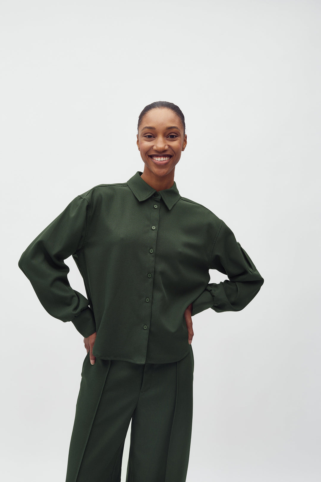 MbyM - Cammia-M 62950172 - 212 - Pine Green Skjorter 