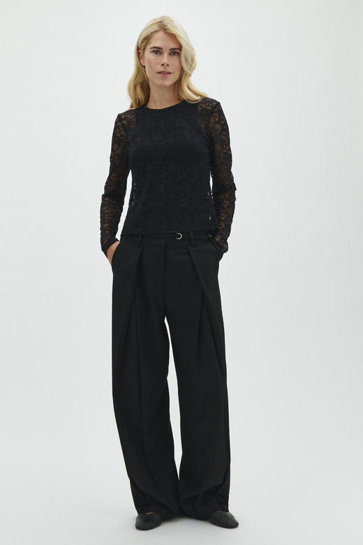 MbyM - Christiana Pl-M 61371551 - 880 - Black Bukser 