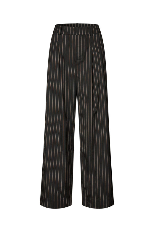 MbyM - Emeli-M 74731437 - Y85 - Black Brown Pinstripe Bukser 