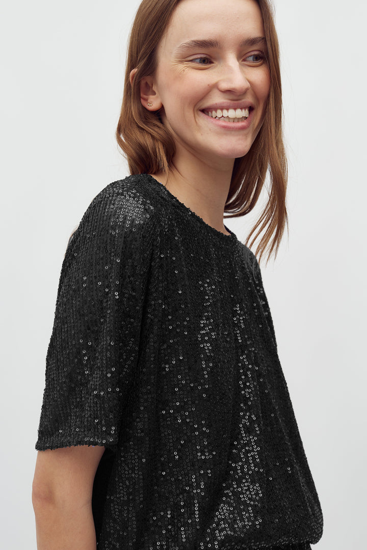 MbyM - Emrilla-M 54460672 - 880 - Black T-shirts 