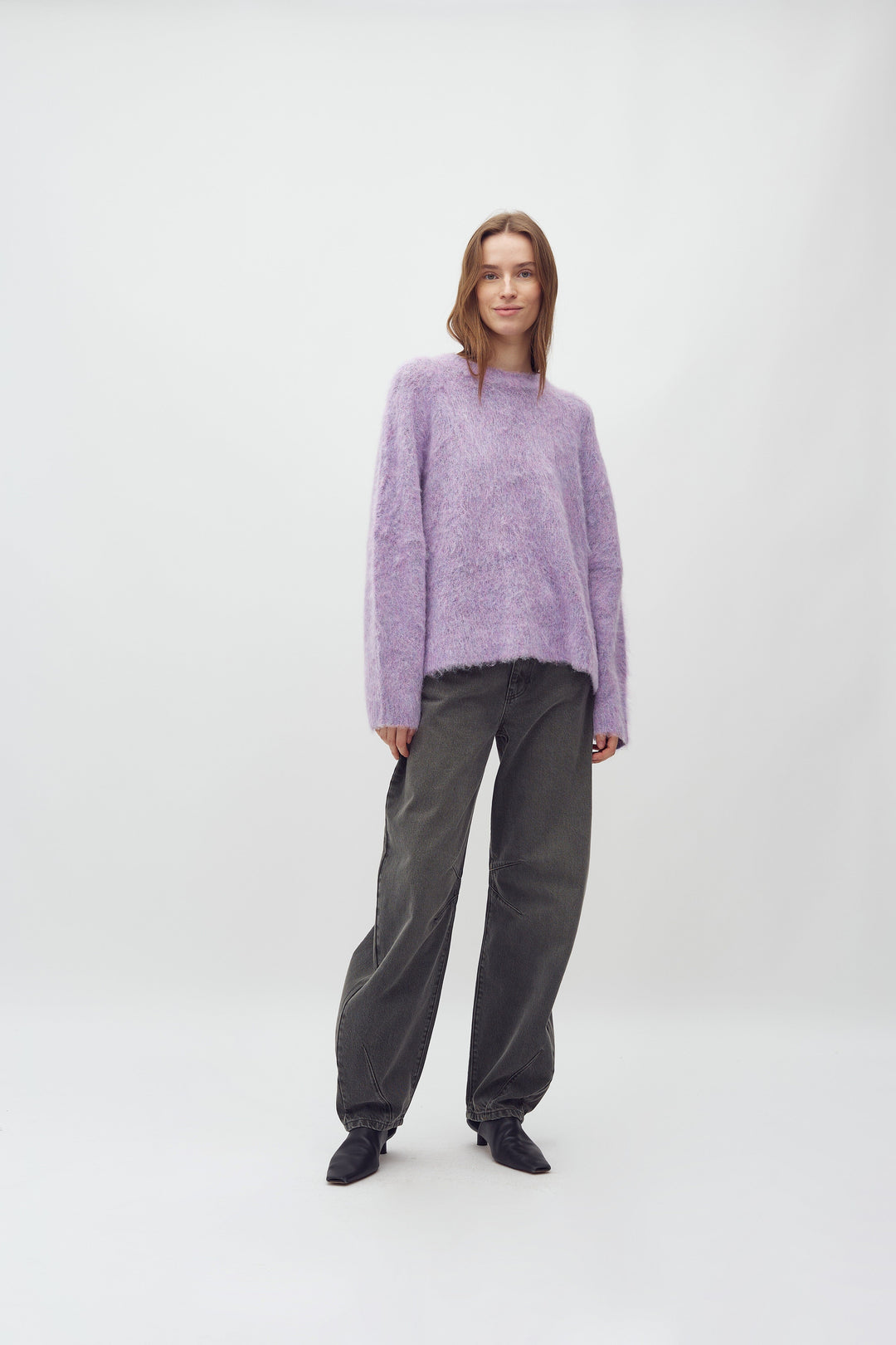 MbyM - Gillis-M 66710009 - T91 - Gentle Violet Melange Strikbluser 