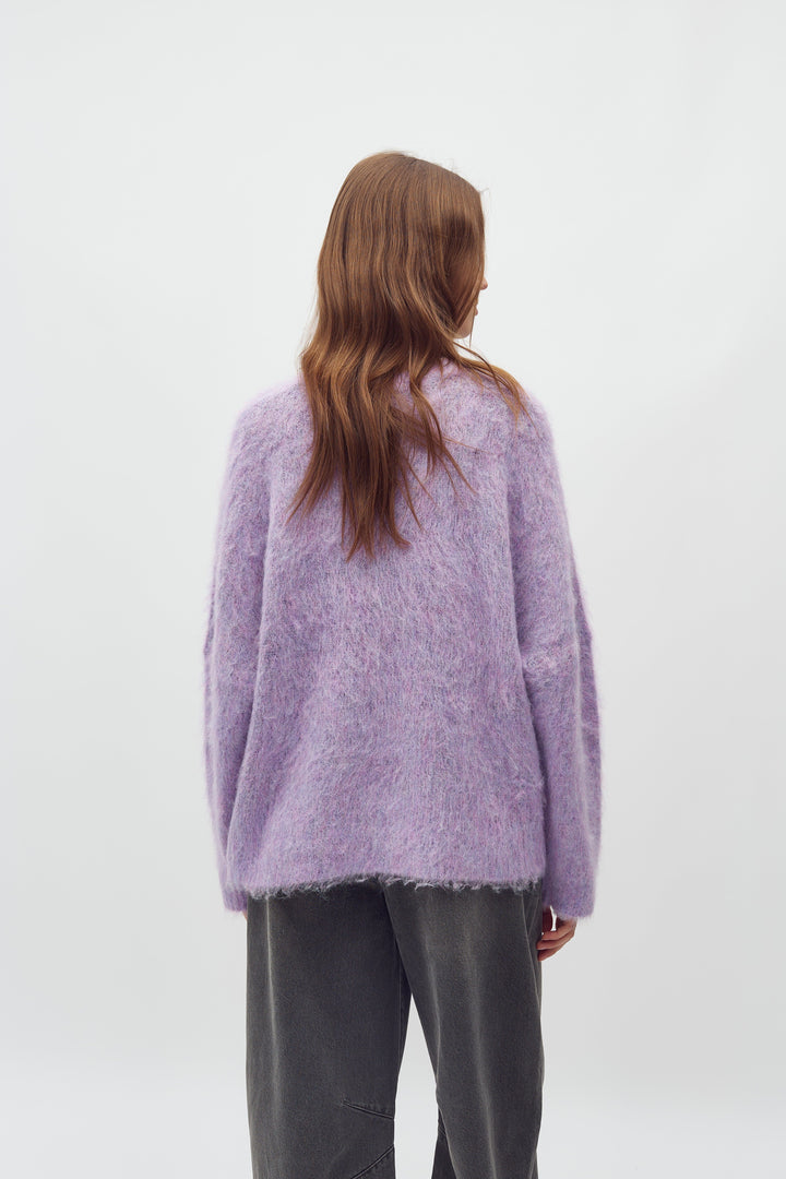 MbyM - Gillis-M 66710009 - T91 - Gentle Violet Melange Strikbluser 