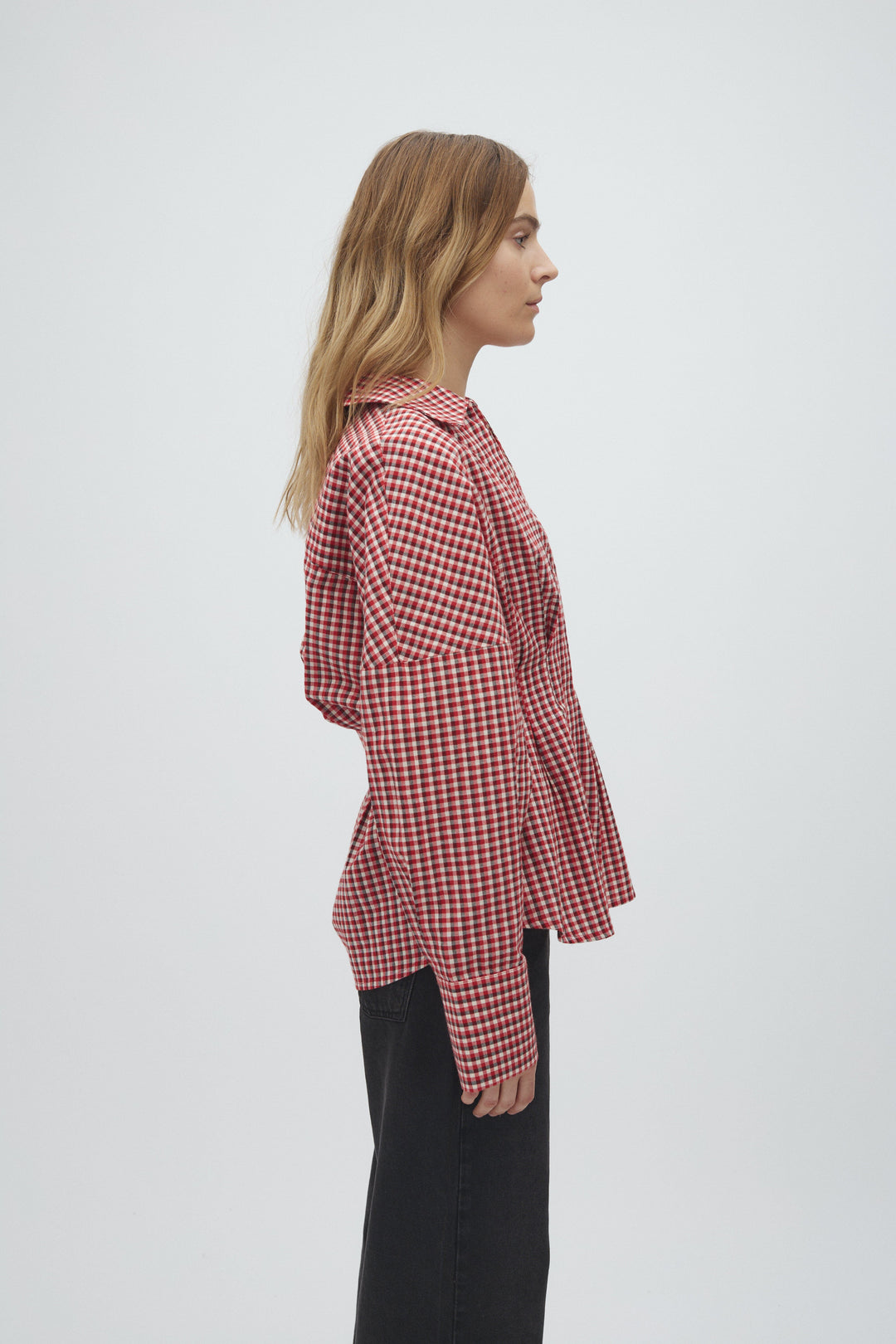 MbyM - Isidor-M 65581221 - Z18 - Red Aura Check Bluser 