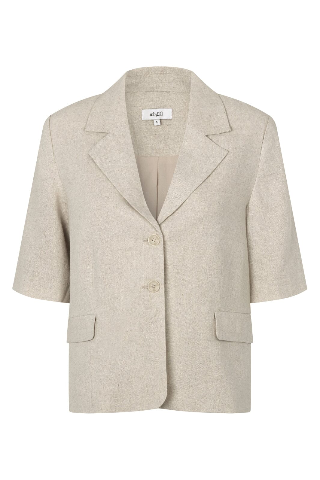 MbyM - Morven-M 31771010 - H47 - Natural Linen Blazere 