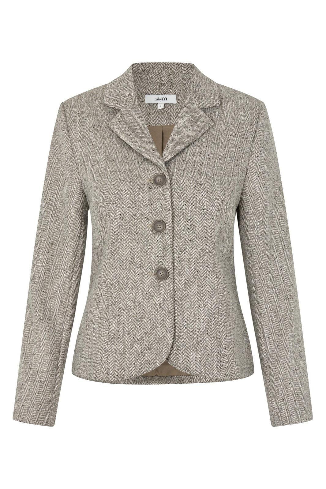 MbyM - Niona-M 63140728 - U18 - Pepper Grey Melange Blazere 