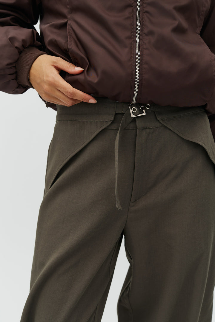MbyM - Pija Tie-M 64841259 - Y53 - Grey Green Bukser 