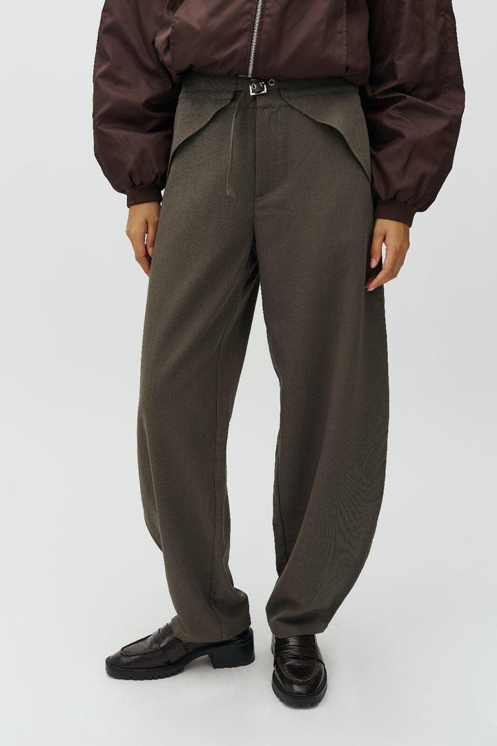 MbyM - Pija Tie-M 64841259 - Y53 - Grey Green Bukser 