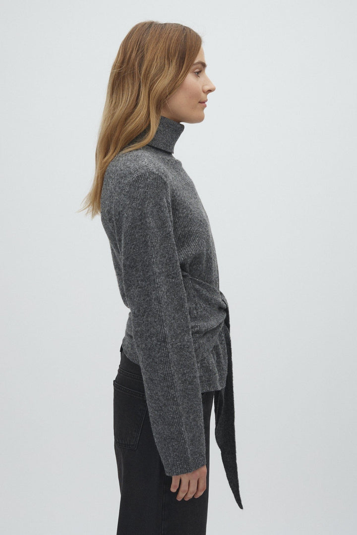 MbyM - Sula-M 64921465 - 635 - Charcoal Melange Strikbluser 
