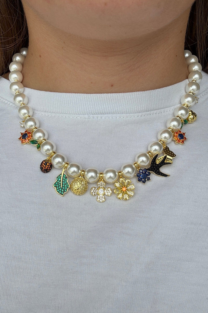 Mellow Moon - Charlotte Necklace - Forgyldt Halskæder 