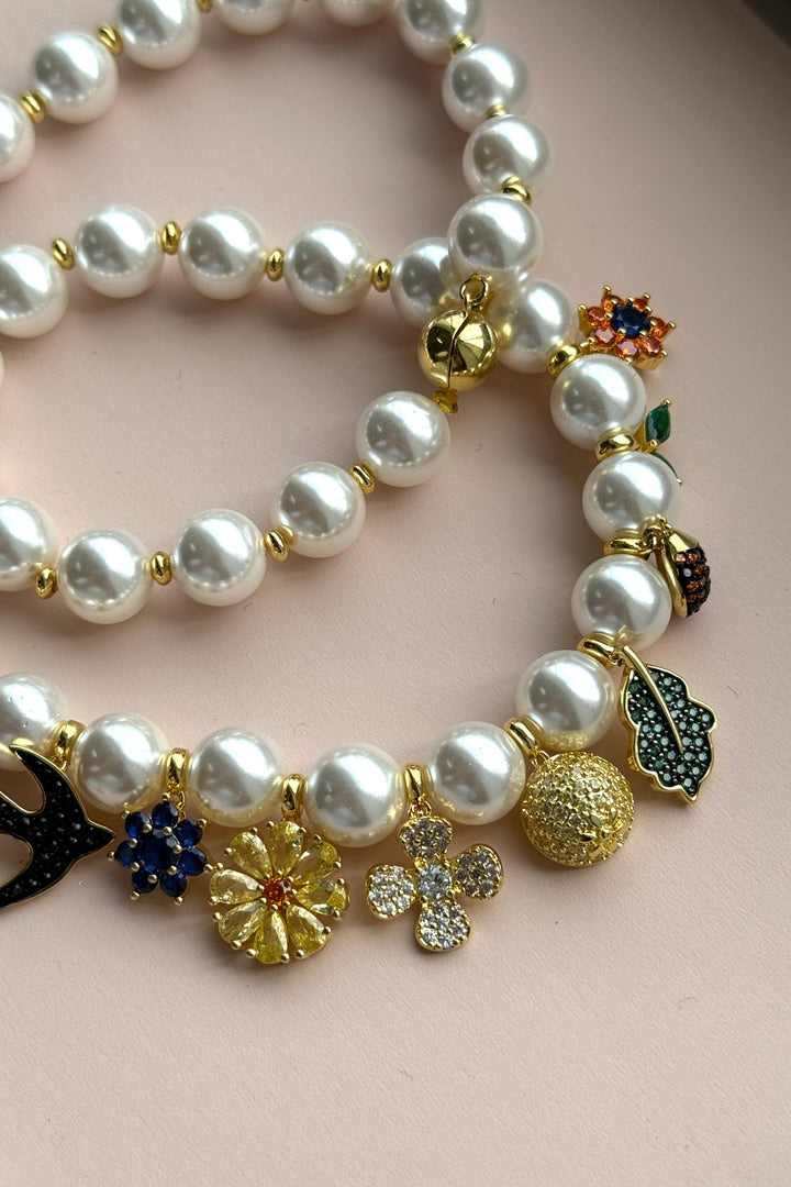 Mellow Moon - Charlotte Necklace - Forgyldt Halskæder 