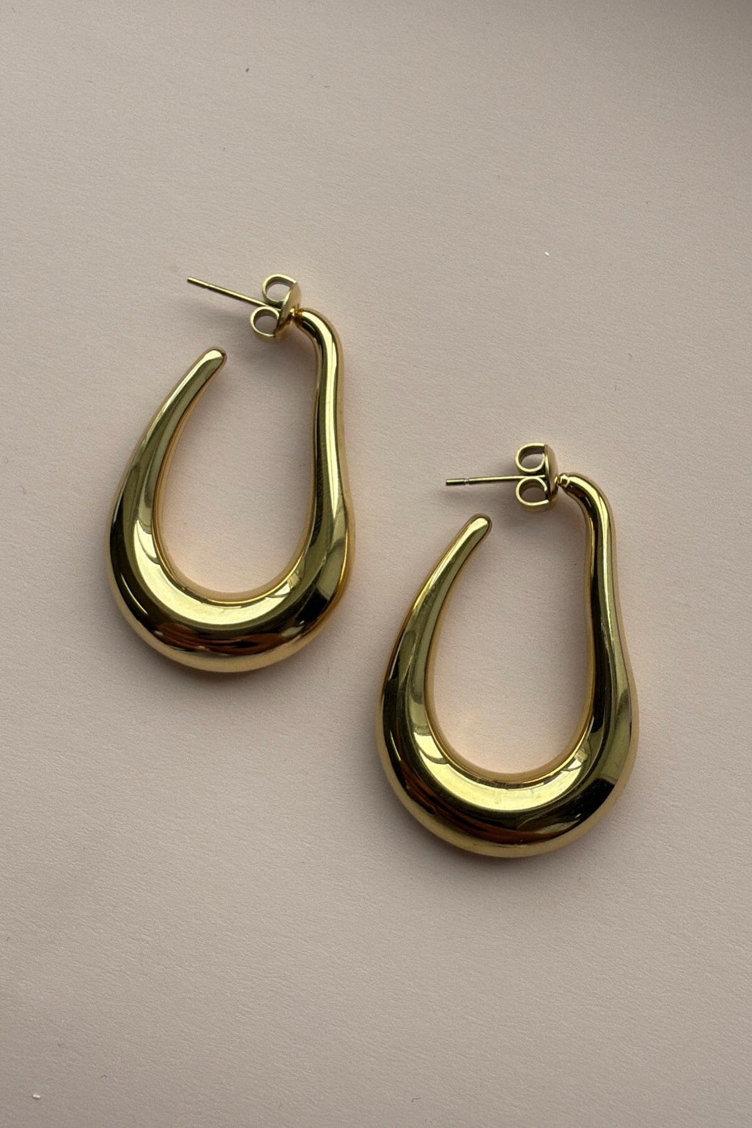 Mellow Moon - Clara Øreringe BM1333E0580 - Forgyldt Øreringe 