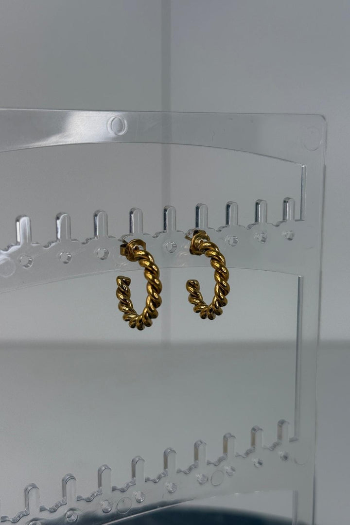 Mellow Moon - Karina Ørering - Forgyldt Øreringe 