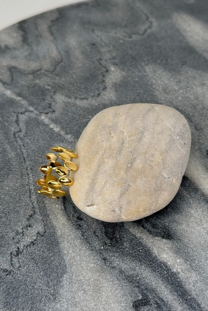 Mellow Moon - Lærke Ring - Forgyldt Ringe 