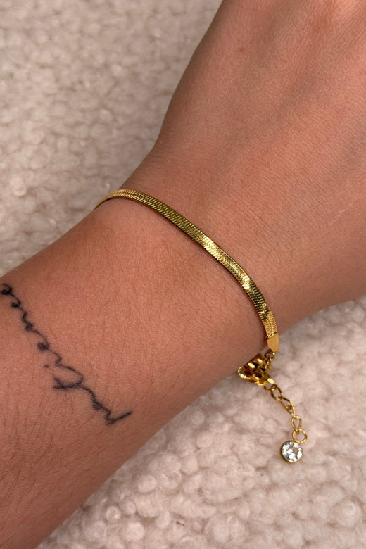 Mellow Moon - Lykke Armbånd - Forgyldt Armbånd 