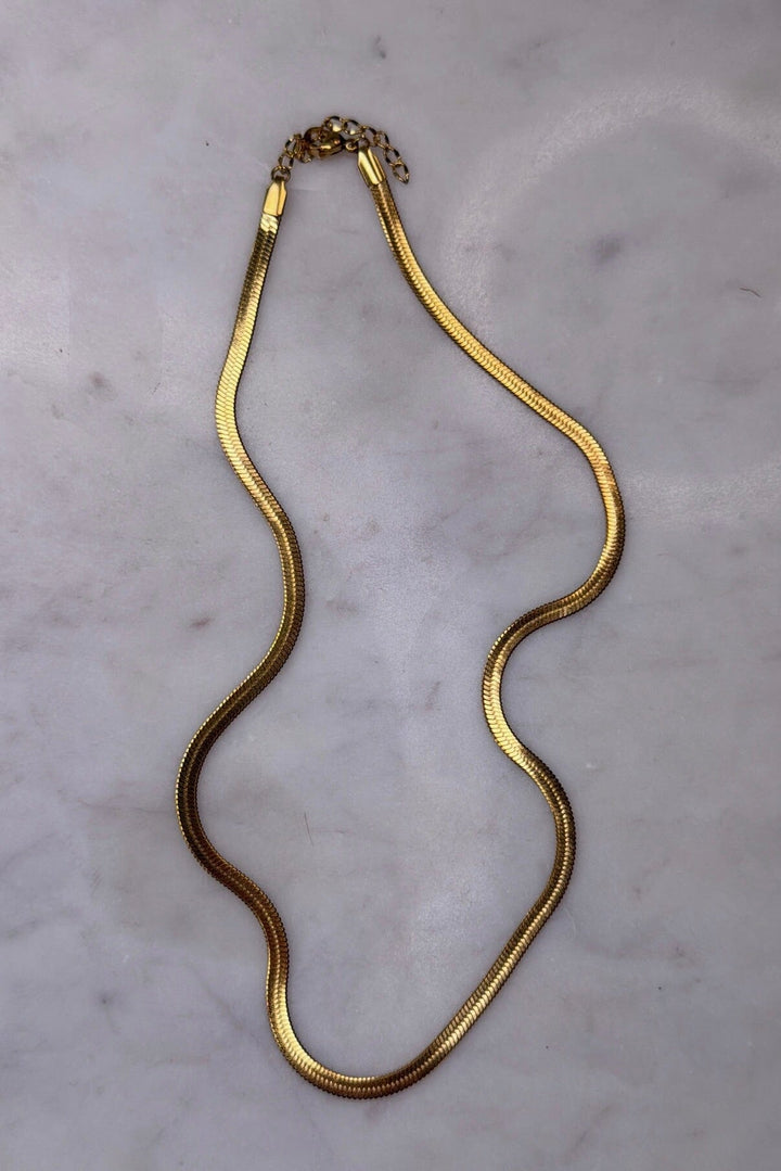 Mellow Moon - Marianne Halskæde - Forgyldt Halskæder 