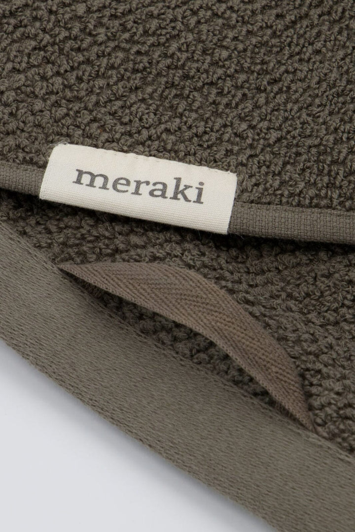 Meraki - Håndklæde, Solid, 70 x 140, Army Håndklæder 